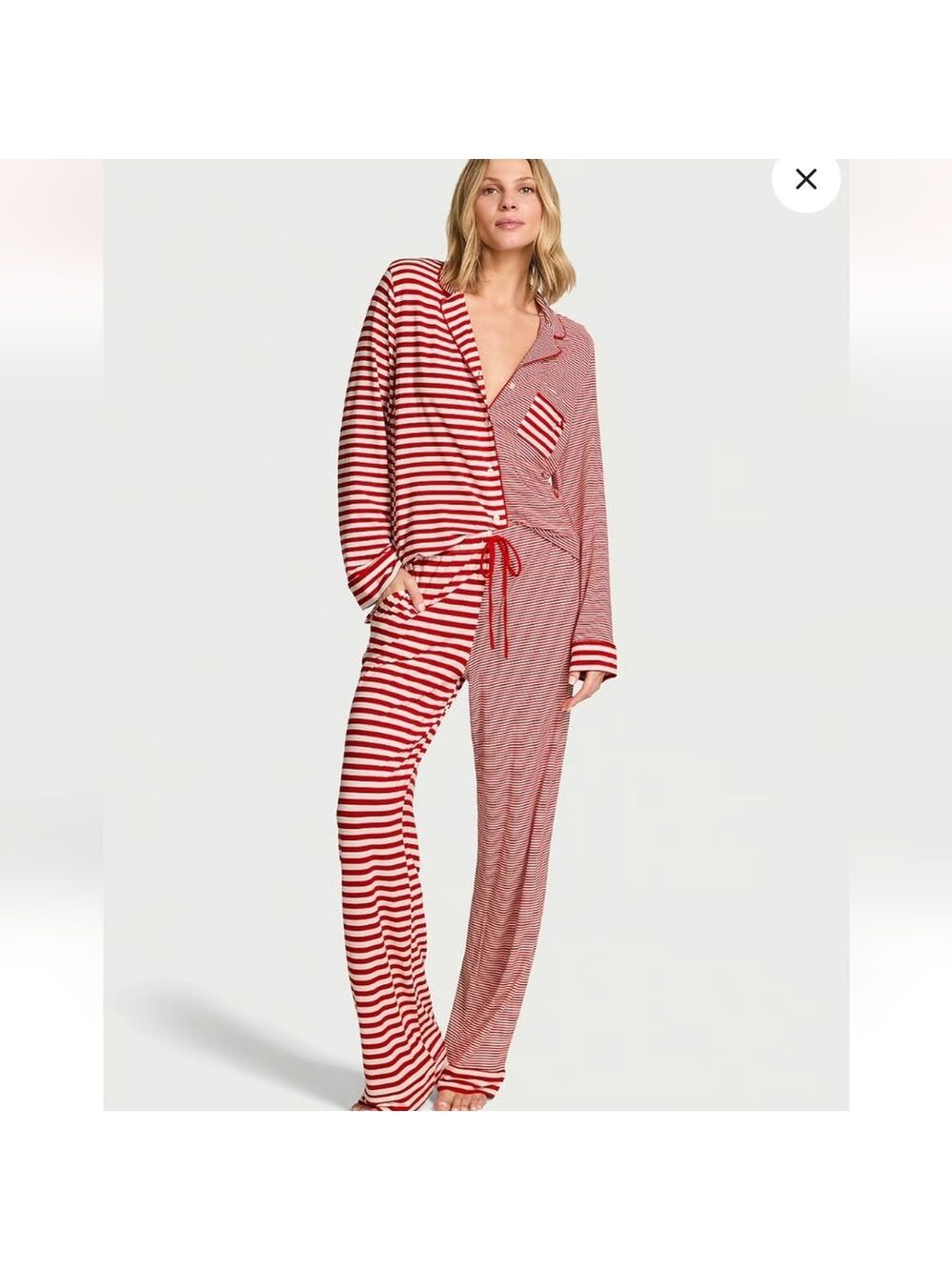 New Victoria Secret So Soft Modal Long Pajama Size Medium Regular - Picture 1 of 8